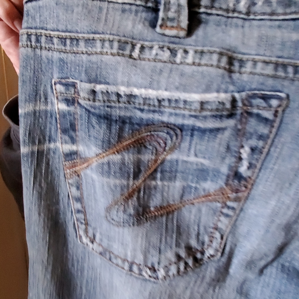 Silver jeans